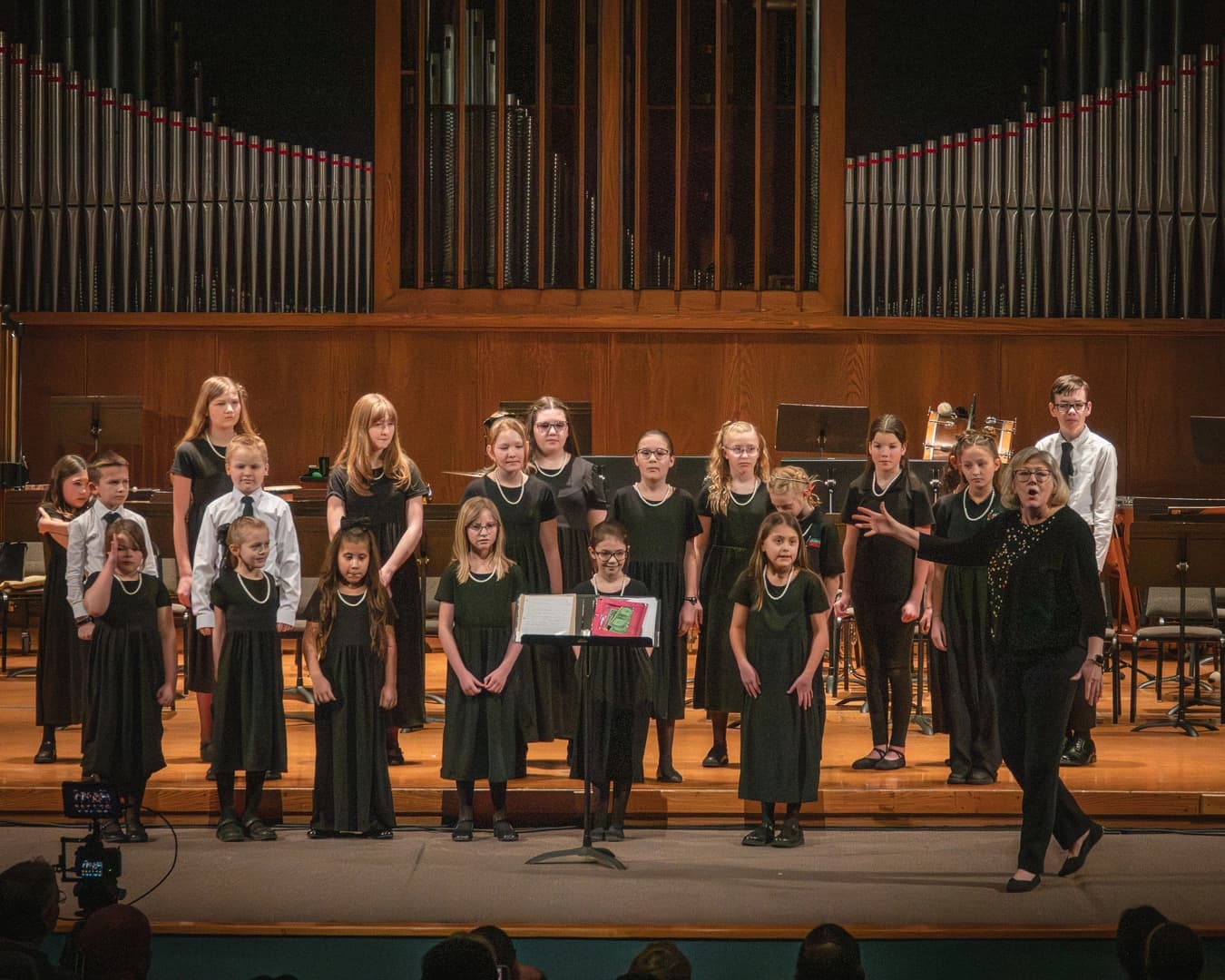 Children's Chorus with director