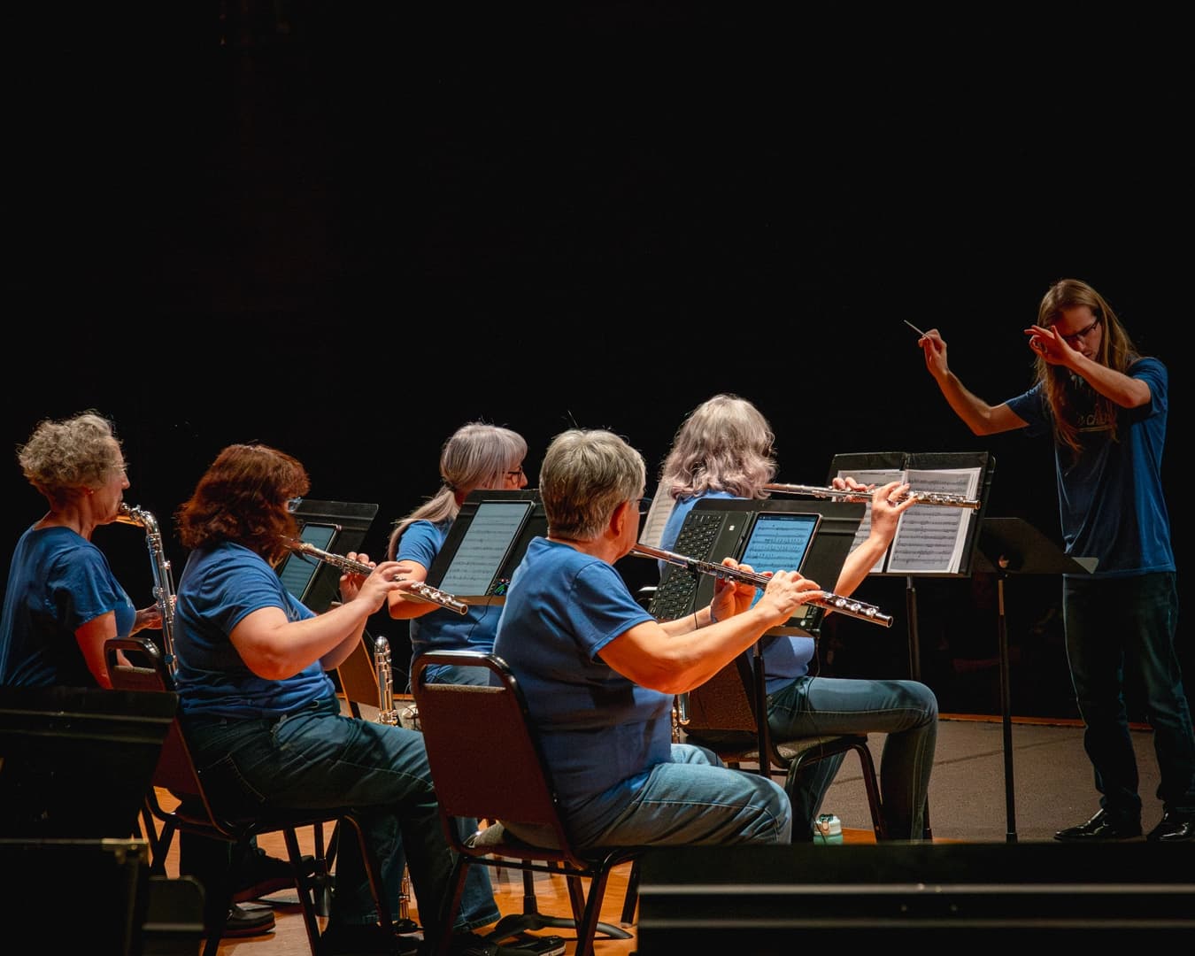 Flute Choir in concert