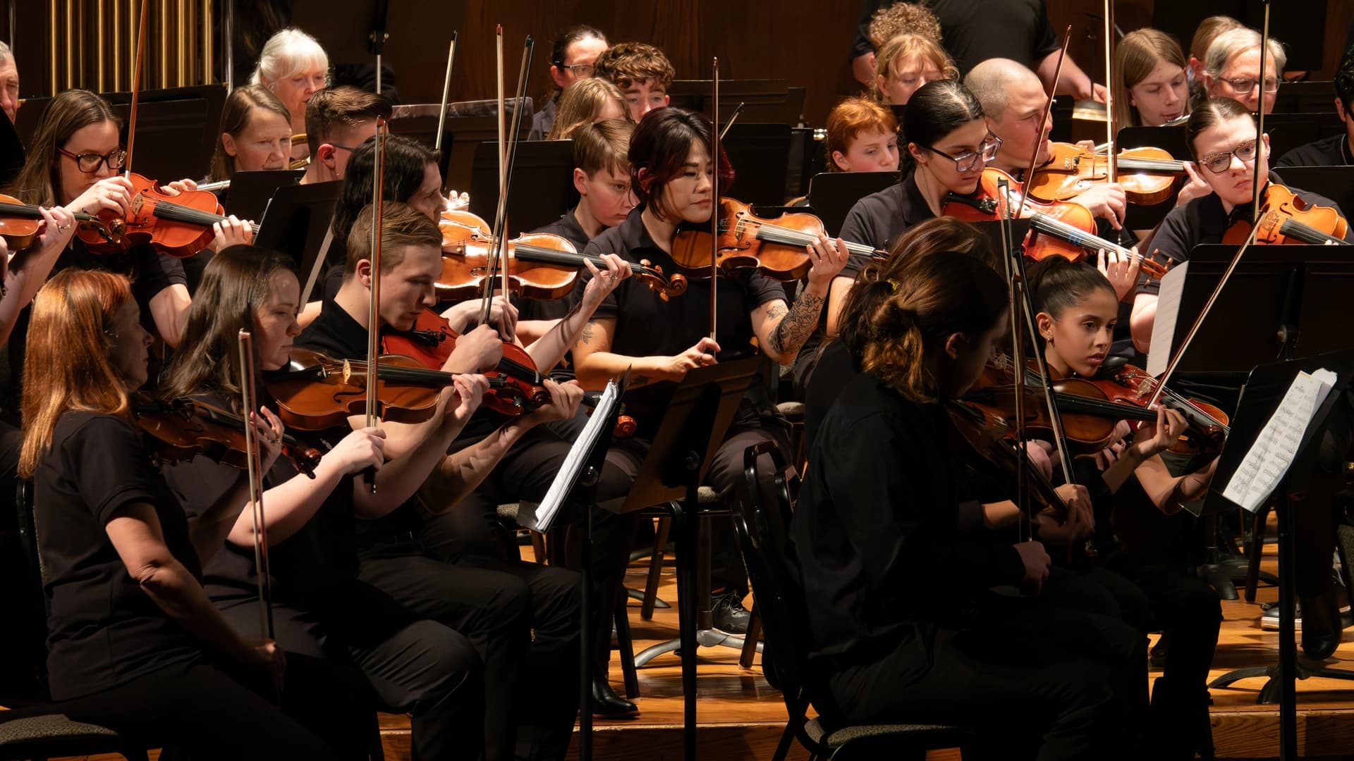 Full string section